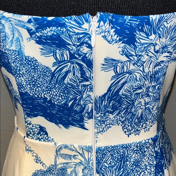 Brand New- Mestiza New York Torero Gown in White Palm Toile 🤍✨ - Picture 8 of 14